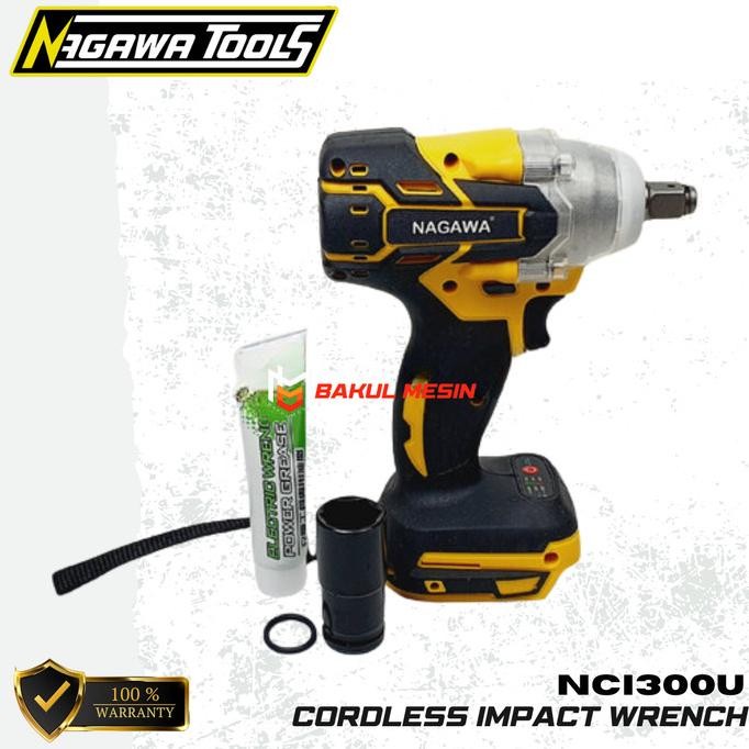 NAGAWA NCI300U Impact Wrench Brushless Mesin Pembuka Baut murah