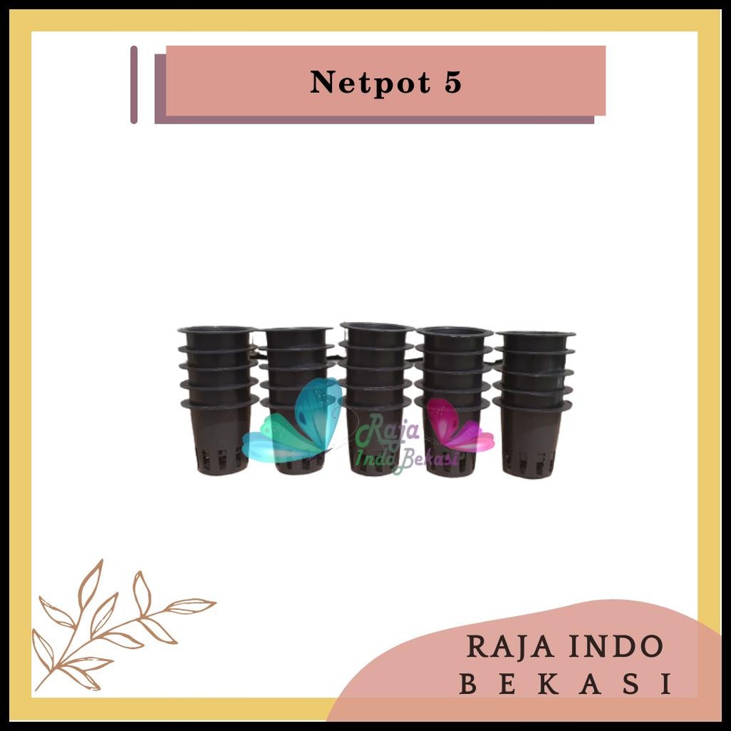 NETPOT 5CM 100PCS NET POT HIDROPONIK NETPOT MINI