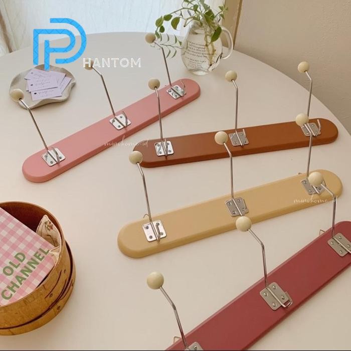 Phantom [Minihome]  Korean Capstock Coat Hanger Kapstok Aesthetic Home Decor Gantungan Baju Ala Kore