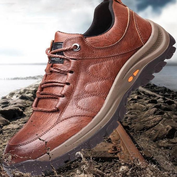 Sale Sepatu K11 Kulit Mode Boot Safety Pria Keren Sepatu Kulit Pria Sergio Sepatu Kulit Pria Origina