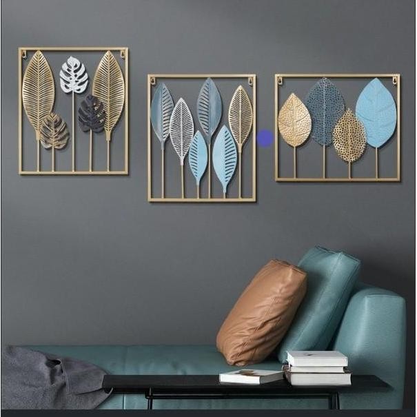 Grosir Hiasan Dinding Aesthetic Hiasan Dinding Ruang Tamu Hiasan Dinding Aesthetic Besi Frame Metal 