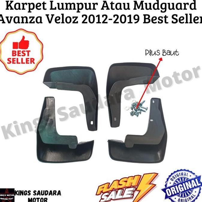 Sale Karpet Lumpur Atau Mud Guar Avanza Veloz 2012 - 2019 Set 4 Pcs Depan Belakang Best Seller Acces