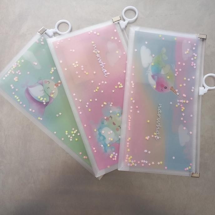 

*$*$*$*$] Pouch/map zipper