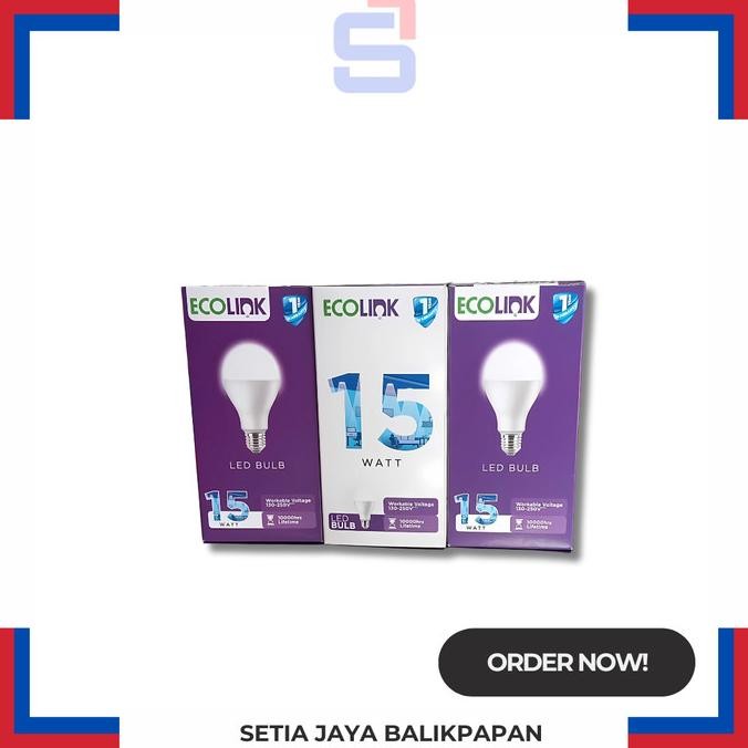 Kualitas terbaik] Lampu led ecolink 15 watt