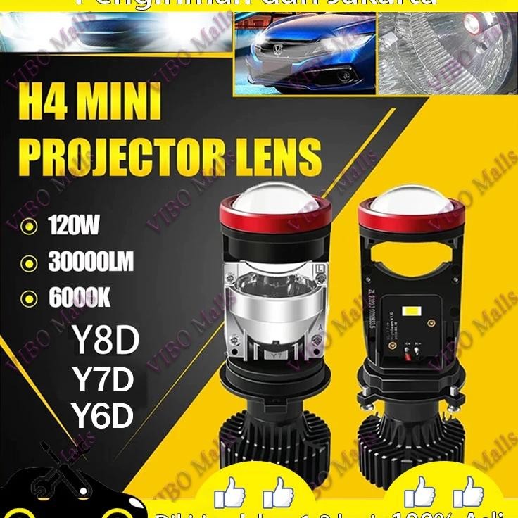 Lampu Led Y7D H4 Lampu Led Mobil Y8D Lampu Led H4 Mobil Y6D Ni Projie Lampu Biled Mobil Lampu Mobil 