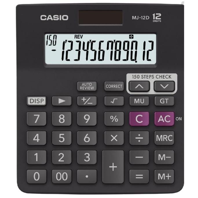 

TERMURAH - Casio Check & Correct Calculator MJ12 DA CEK ULANG 12 DIGIT DUAL POWER