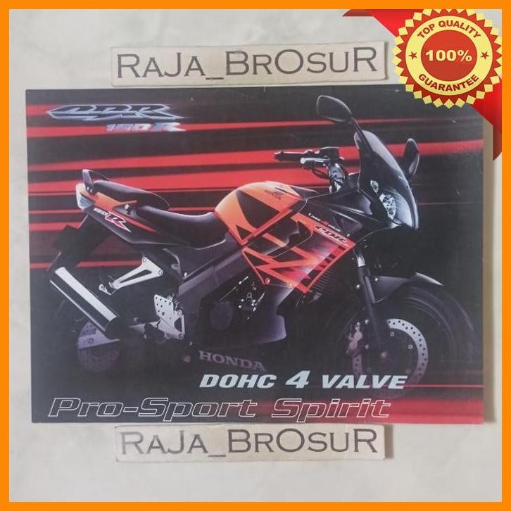 [RJB] POSTER BROSUR KATALOG HONDA CBR150R CBR 150R CBR 150 R CBU THAI 2004