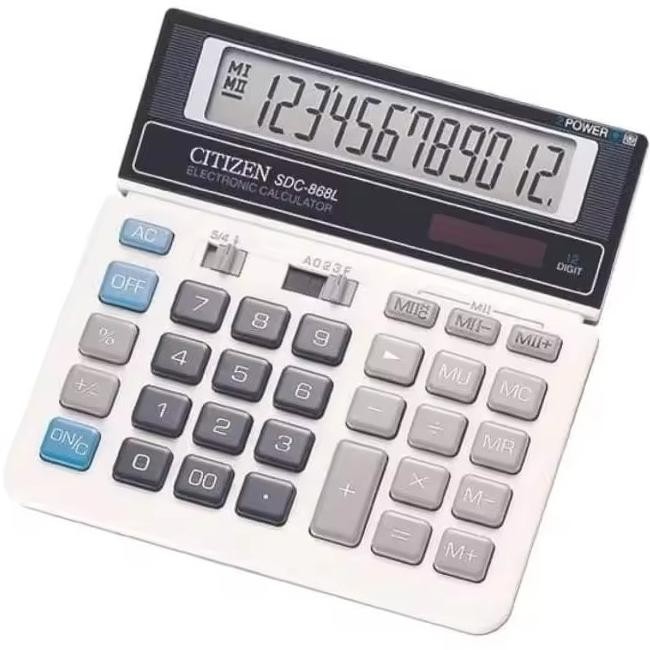 

Terbaru! Kalkulator Digital Citizen Sdc-868L - Produk Original