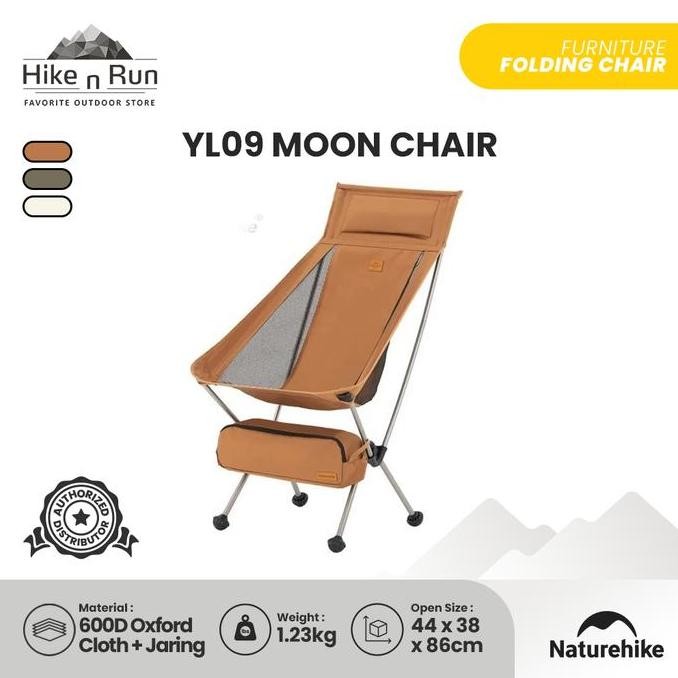 Grosir Kursi Lipat Camping Naturehike Yl09 Nh20Jj035 Moon Chair