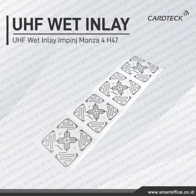 

Promo Uhf Tag Rfid Wet Inlay Impinj Monza 4 H47 Iso 18000-6C Epc Gen2 902Mhz Grosir Per Roll
