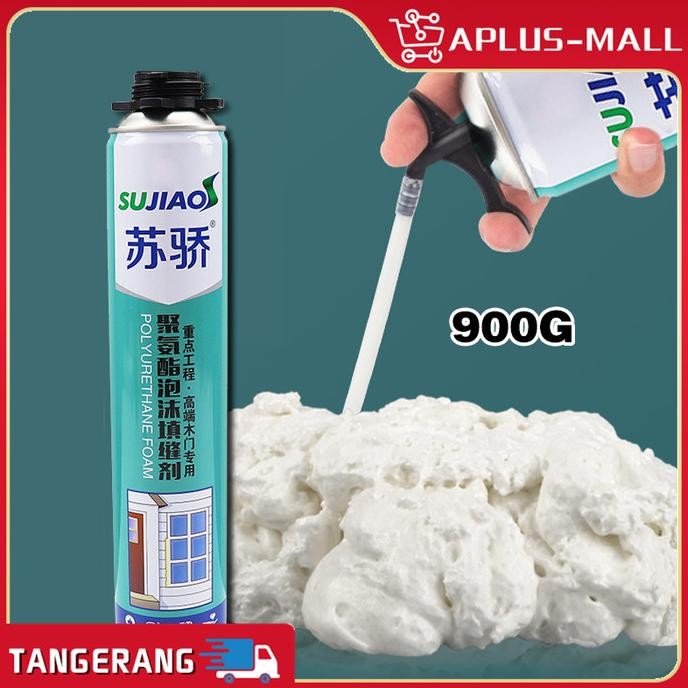 Promo 900g Foam PU Foam Sealant Spray Polyurethane Foam Anti Bocor PU Foam Spray Multi Purpose COD