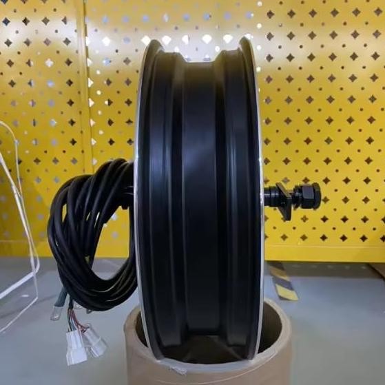 Dinamo Bldc Yuma Motor 5000W R14 Inch Ebike Motor Listrik New Stok