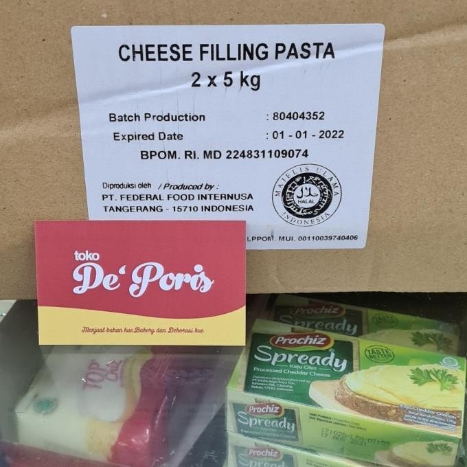 

Cheese Filling Elmer 500grm Repack murah