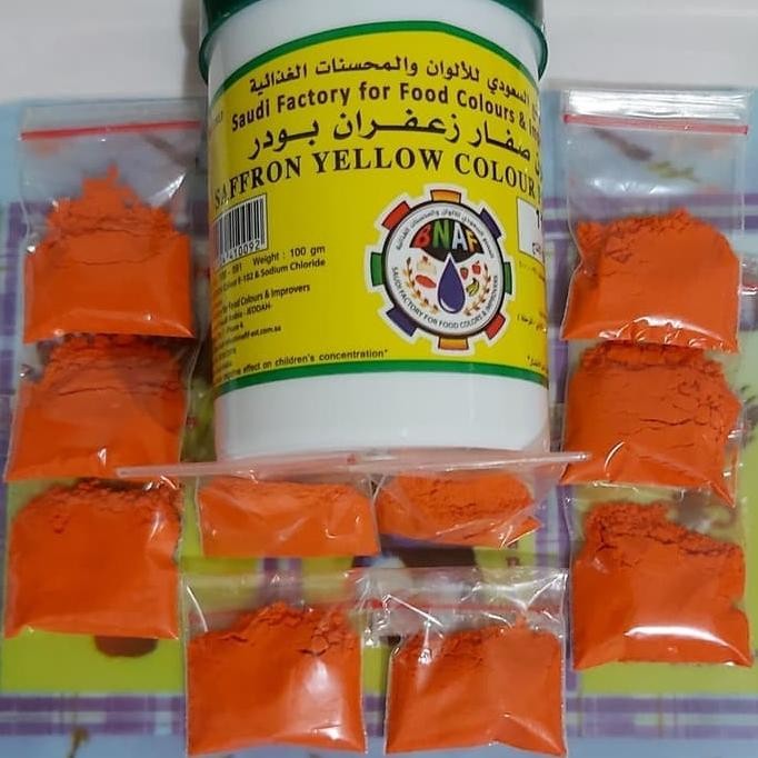 

SGS Saffron Bubuk Zafaron Pewarna Kuning Alami Saudi 50 GRAM yellow murah