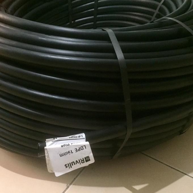 Selang PE RIVULIS dia19mm ID 19mm OD 23mm utk Irigasi Tetes Fertigasi