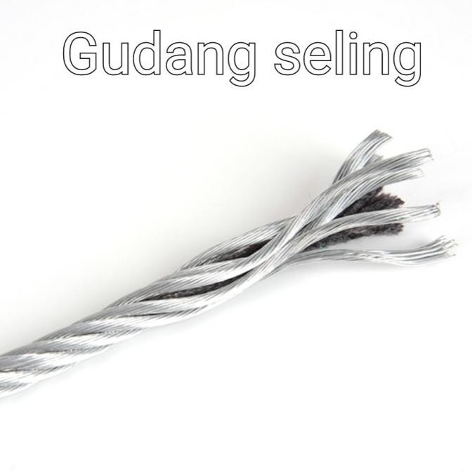 Sling Baja 4Mm / Seling Baja 4Mm Bahan Galvanis New Stok