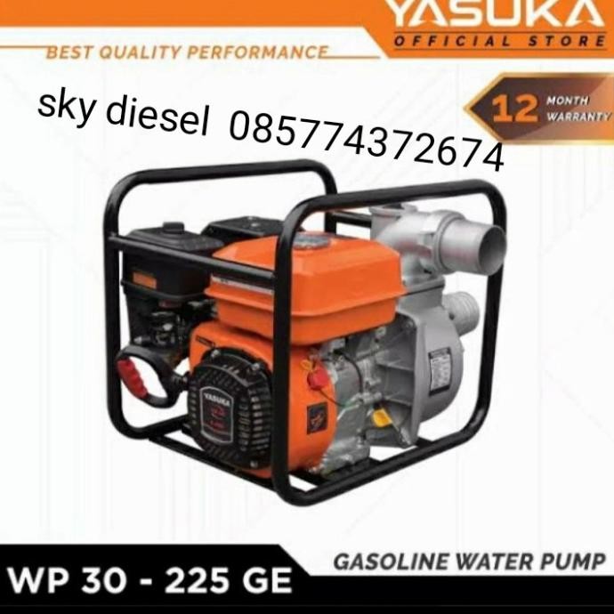 pompa alkon irigasi sawah 3inch/ water pump 3inch YASUKA