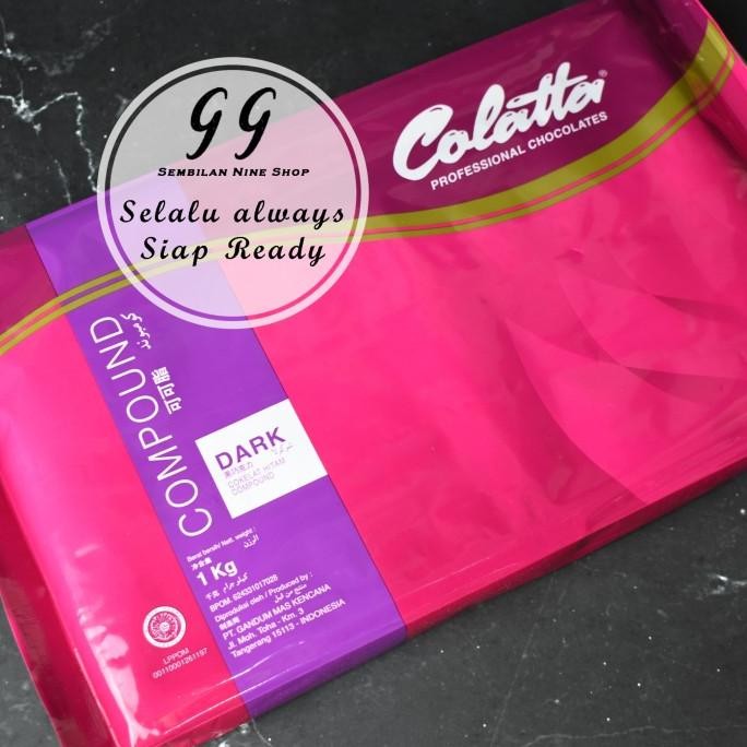 

Colatta Dark Chocolate Compound 1 Kg murah