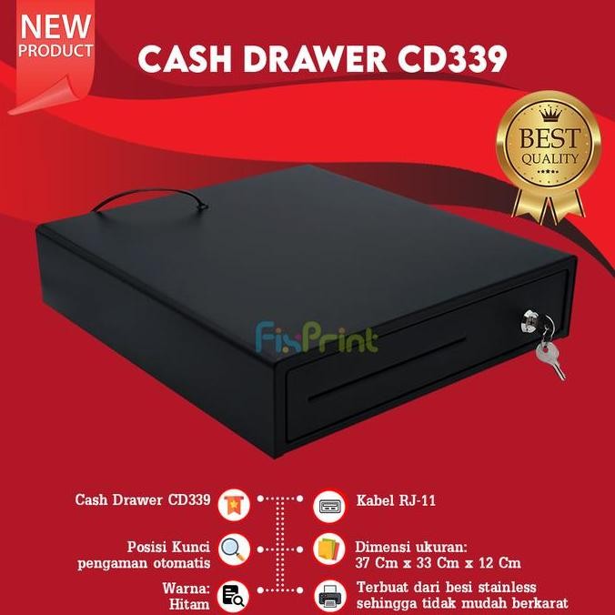 Promo Cash Drawer Iware Cd339 Cd-339 Laci Uang Kasir Cd 339 Mini New