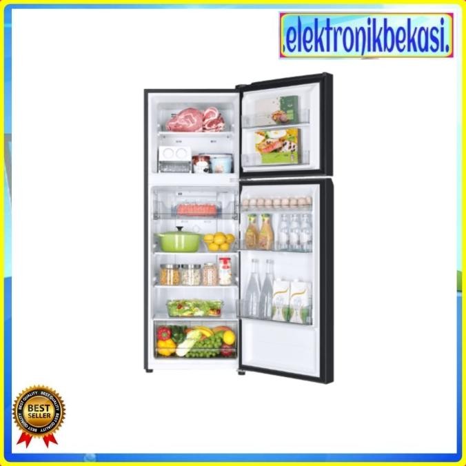Murah Kulkas Aqua Aqr Dtm 285 Cbp (Ls) / Kulkas Aqua 2 Pintu 225 Liter  / Aqua Kulkas 2 Pintu Dtm 28
