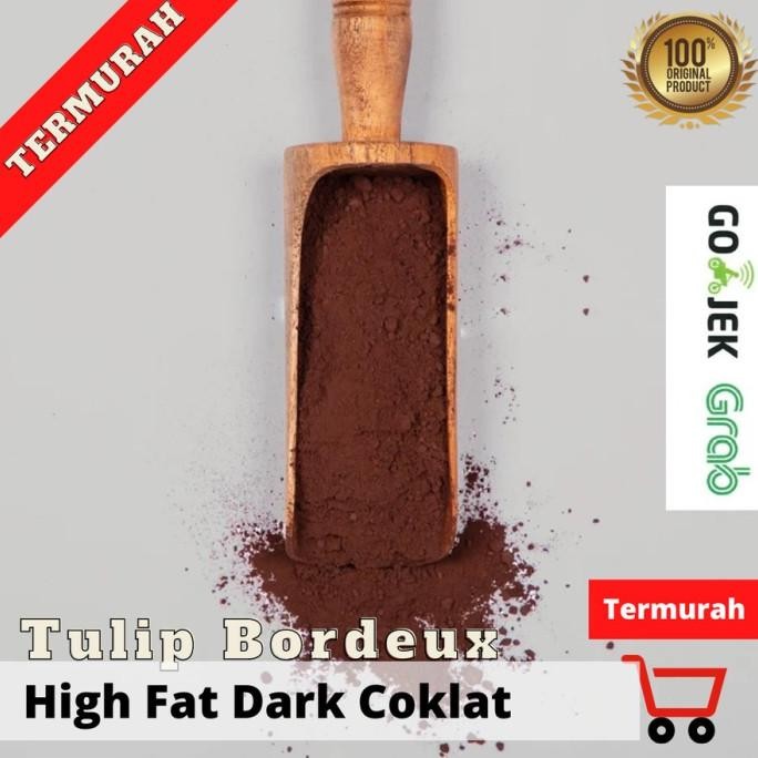 

Cokelat Bubuk Tulip Bordeaux Pure Dark Coklat Tulip 500 g |1 kg murah