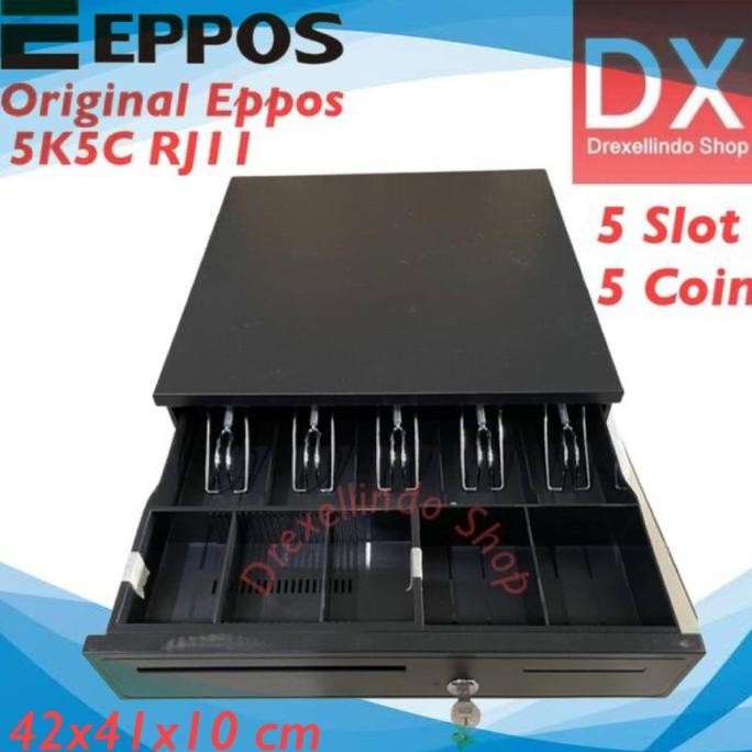 

Murah Cash Drawer Laci Kasir Eppos 42X41Cm 5K5C Rj11
