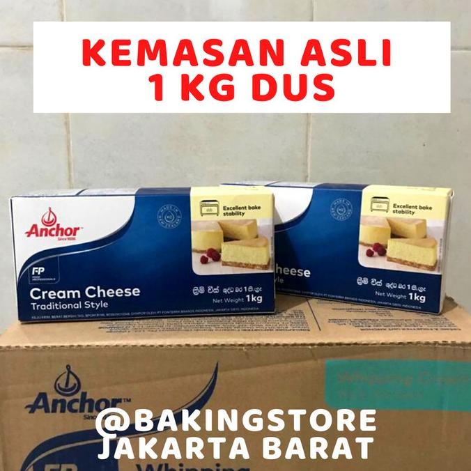 

Cream cheese anchor 1 kg (khusus gojek/grab) murah