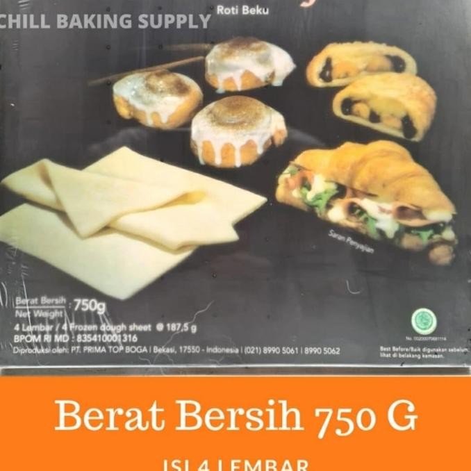 

Bonchef Danish Pastry - 750G / 4 Lembar murah