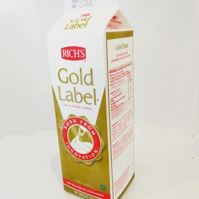 

Rich's Whip Topping Gold Label murah