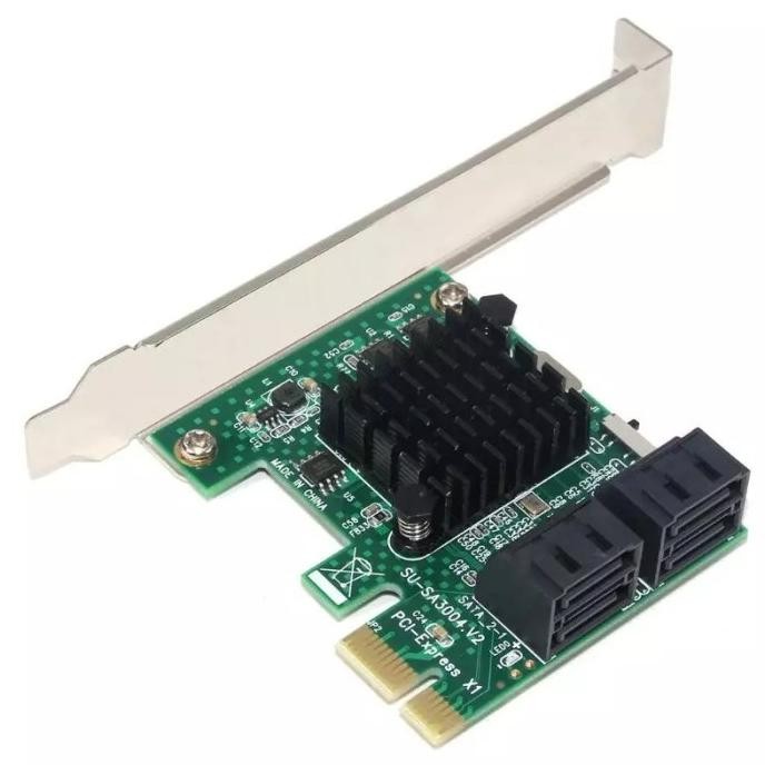 Pci Express Sata Iii 4 Port Bafo / Pcie Sata3 Co