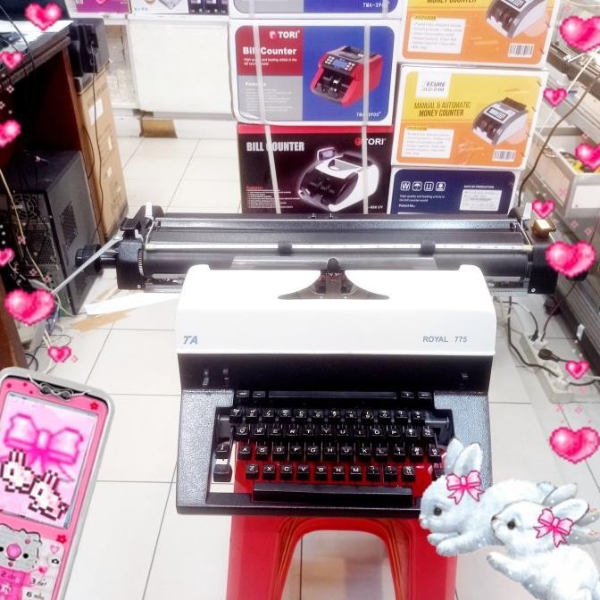 

Murah Mesin Tik Manual Royal 775 18Inc