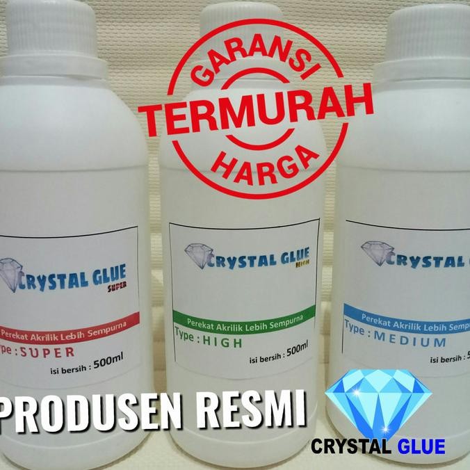

Promo lem akrilik crystal glue CLOROFOM - 500ml COD
