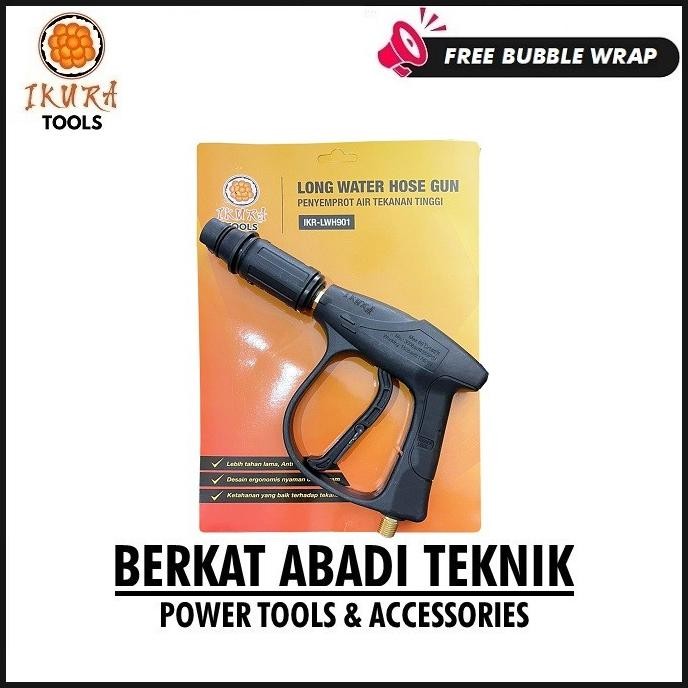 Promo IKURA LWH901 Pistol Gun Steam Jet Cleaner Long Water Hose LWH 901 COD