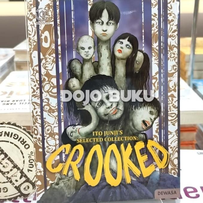 READY STOCK KOMIK  ITO JUNJI'S SELECTED COLLECTION - CROOKED BY ITO JUNJI 