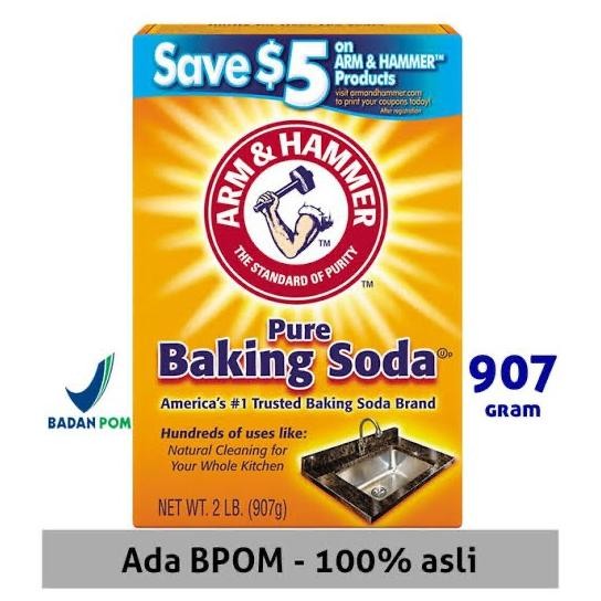 

Pure Baking Soda Arm Hammer 907 gram murah