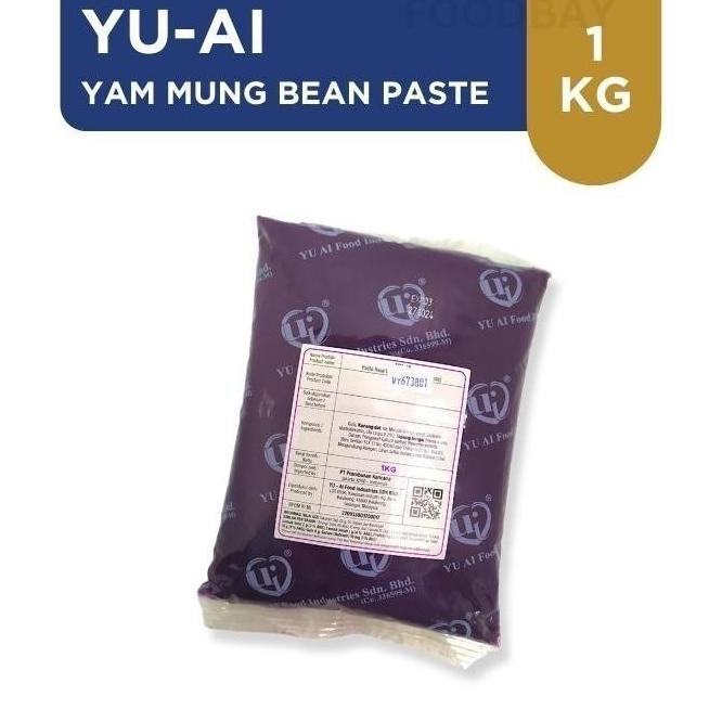 

YU-AI Yam Mung Bean Paste Taro Ubi Ungu Pasta 1 Kg murah