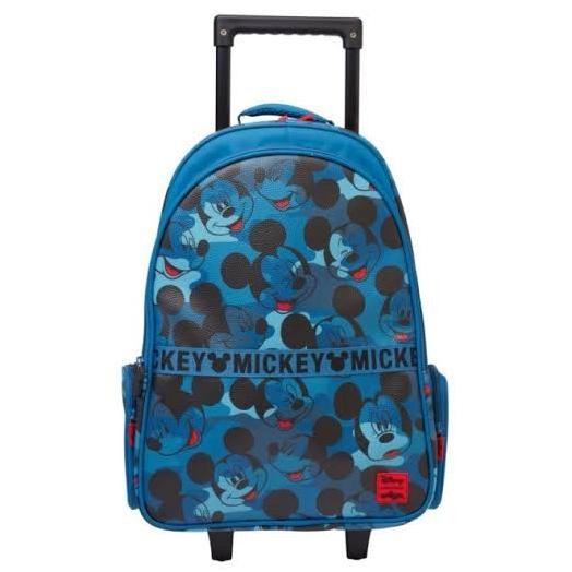 SMIGGLE DISNEY MICKEY BACKPACK TROLLEY BAG LIGHT UPS ORIGINAL
