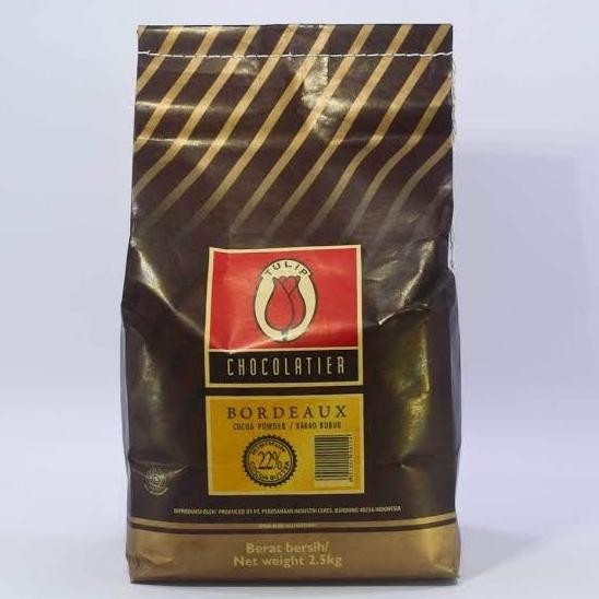 

Tulip Bordeaux Pure Dark Cocoa powder / Coklat bubuk 500 gram murah