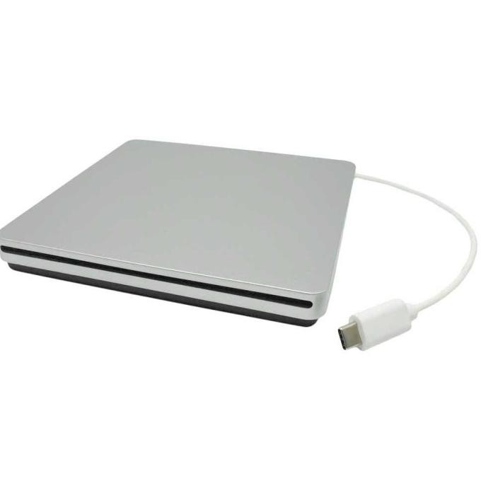 Cd/Dvd Rw External Optical Drive Usb Type-C Eksternal Portable 5 Gbps Untuk Laptop / Macbook Multifu