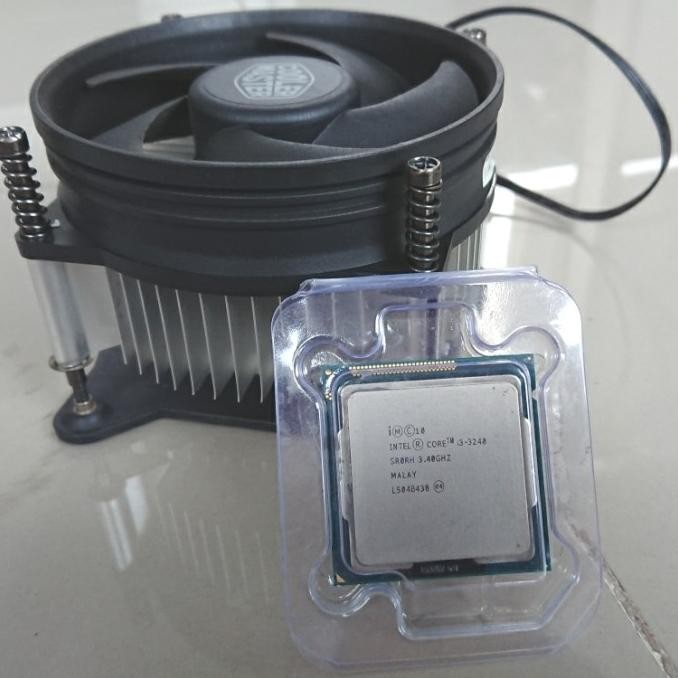 Paket Processor Core I3-3240 I3 3240 + Fan Hsf Master Cooler Co