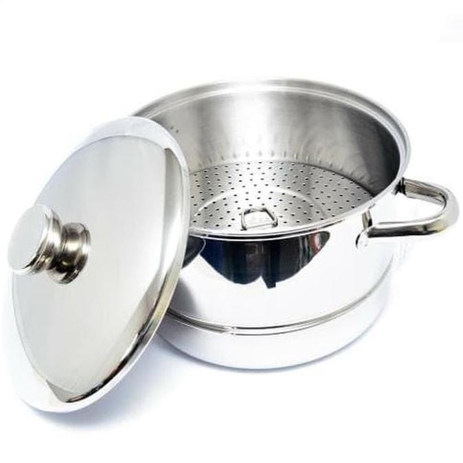 Murah Bima Prima Steamer 22 Cm - Langseng / Panci Kukus / Kukusan