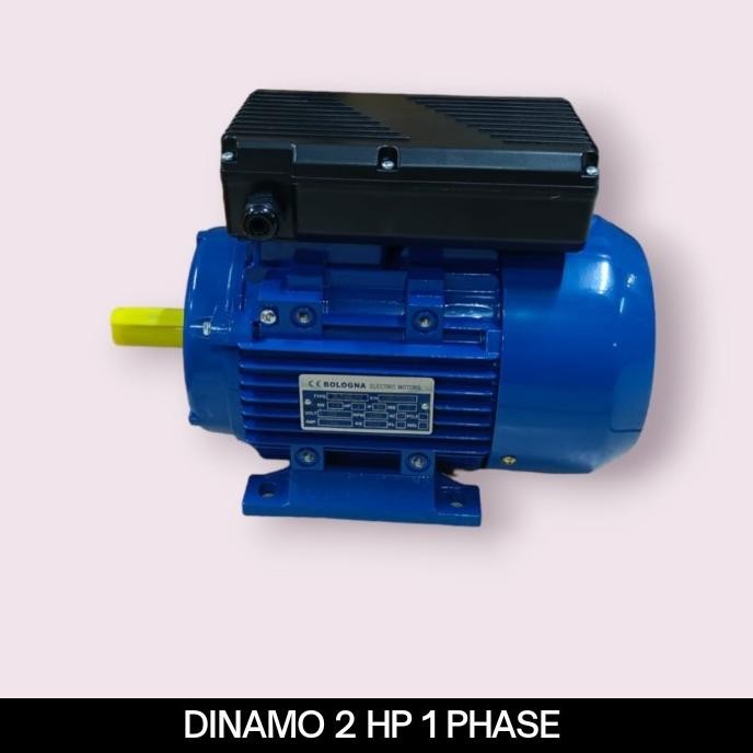 Dinamo Penggerak 2 Hp 1 Phase / Dinamo 2 Hp 1 Phase 2800 Rpm New Stok