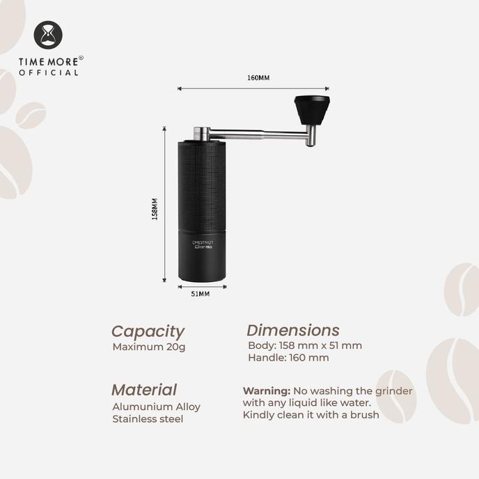 Grosir Timemore Chestnut C3Esp Pro Coffee Grinder Penggiling Biji Kopi Portable