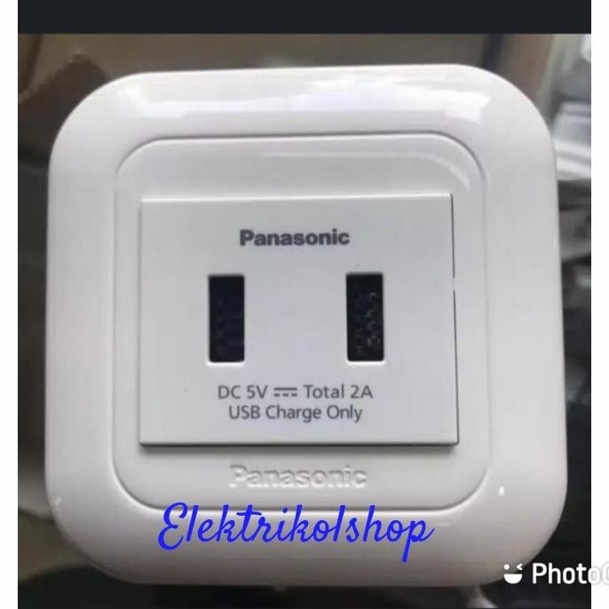 Stopkontak Usb Panasonic 2 Port Co