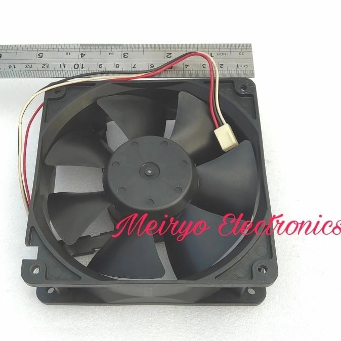Fan.12.Cm - 48.Vdc( Nmb Dc Brushless Fan Motor.Nmb Minebea ) 3 Kabel New Stok