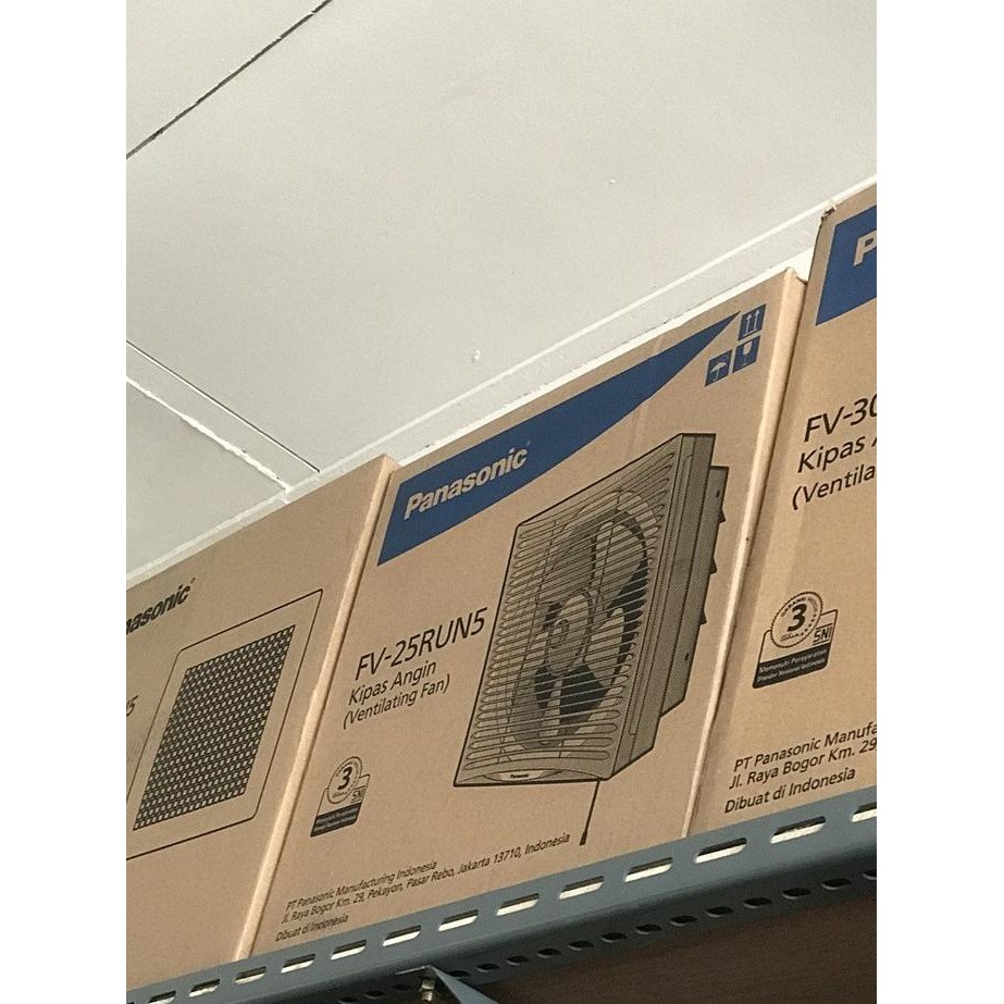 Panasonic Exhaust Fan Dinding 10 Inch Fv25Run Hexos Dinding Panasonic New Stok