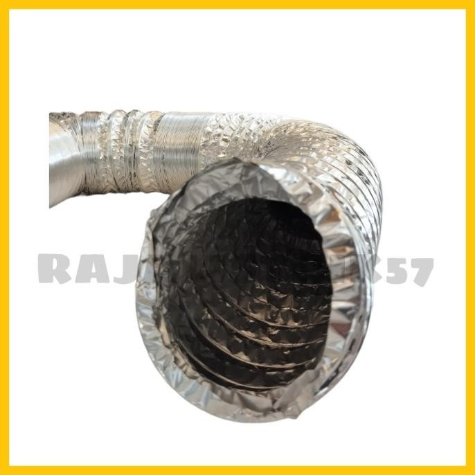 Flexible Exhaust Fan 4 Inch Ducting Exhaust Aluminium New Stok
