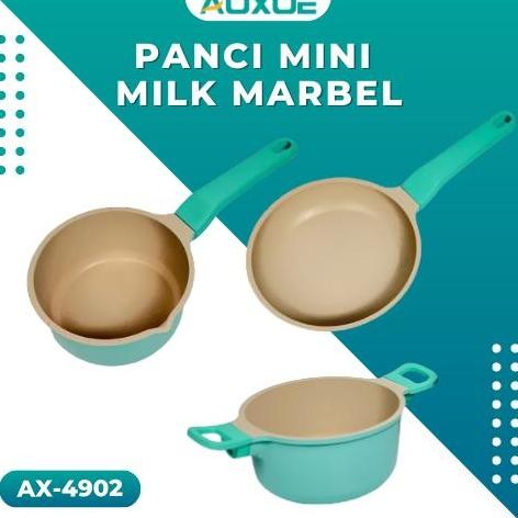 AUXUECODPanci Susu Teflon Mini / Panci Mpasi Bayi Multifungsi AX-CH4902 4903 4904 VIP