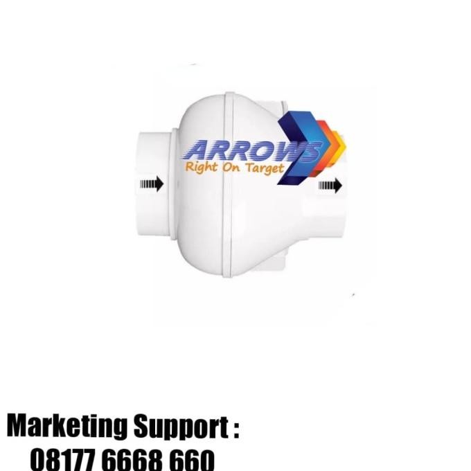 Inline Fan Plastik 4 Inch Duct Inline Plastik 4 Inch Inline Fan 4 Inch New Stok