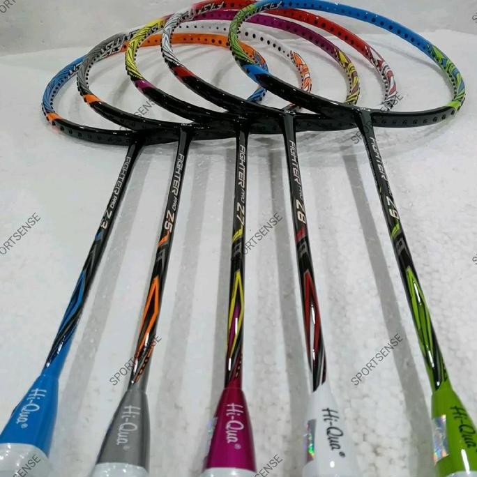 Raket Bulutangkis Badminton Hiqua Hi Qua Hq Hi-Qua Fighter Pro Z 3 5 7 8 9 Original